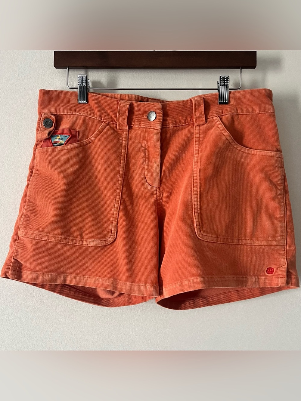 Amundsen Concord  5 Incher G.Dyed Orange Hiking Shorts L Gorpcore Nature Active